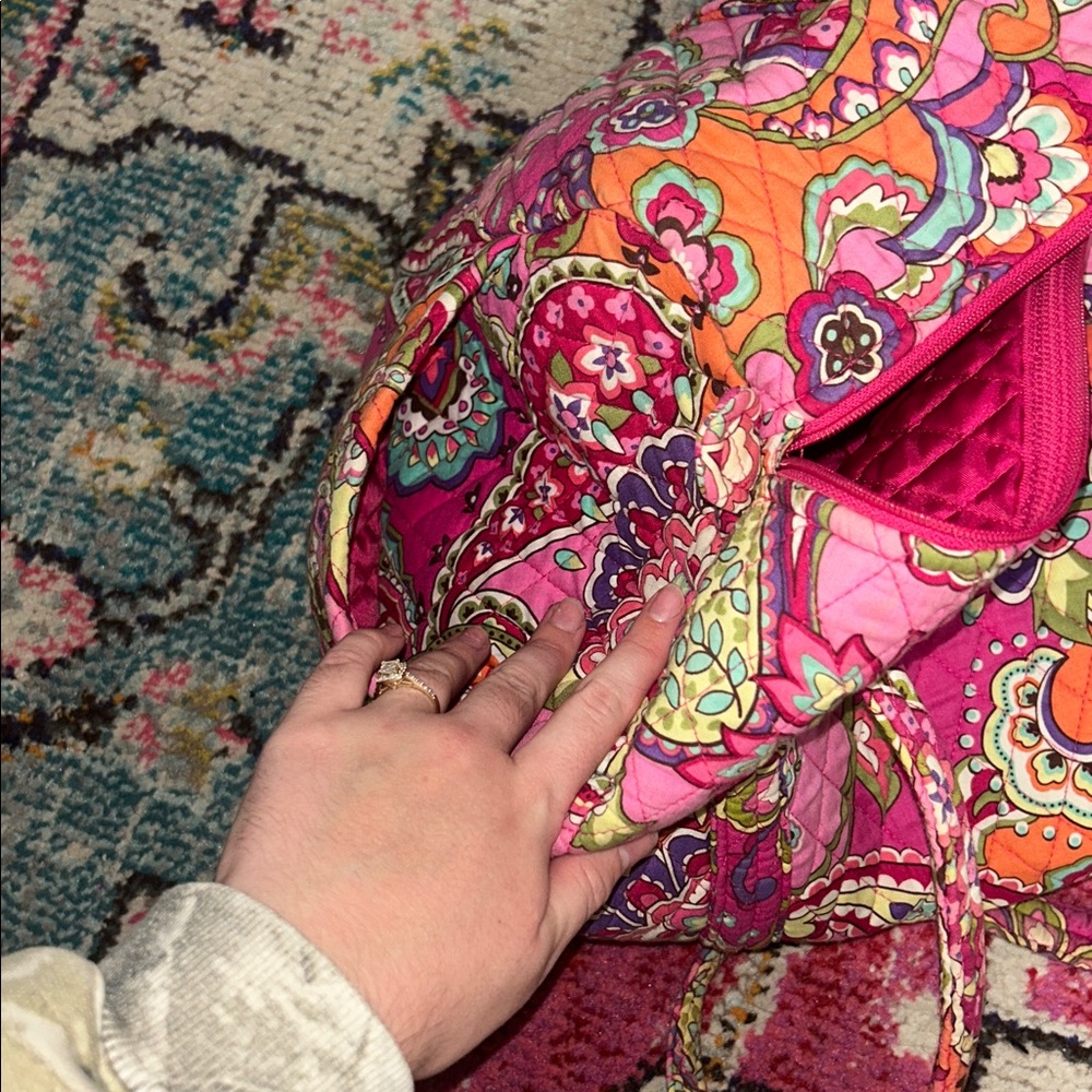 Vera Bradley duffel - Picture 3 of 7